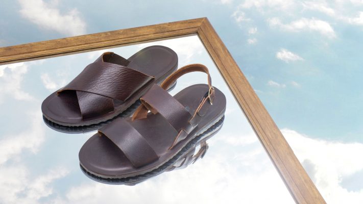 Herrensandalen - Gruppe