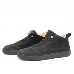 Bio-Basketballsneaker aus Rauleder