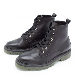 Glattleder Bio-Schnürstiefel