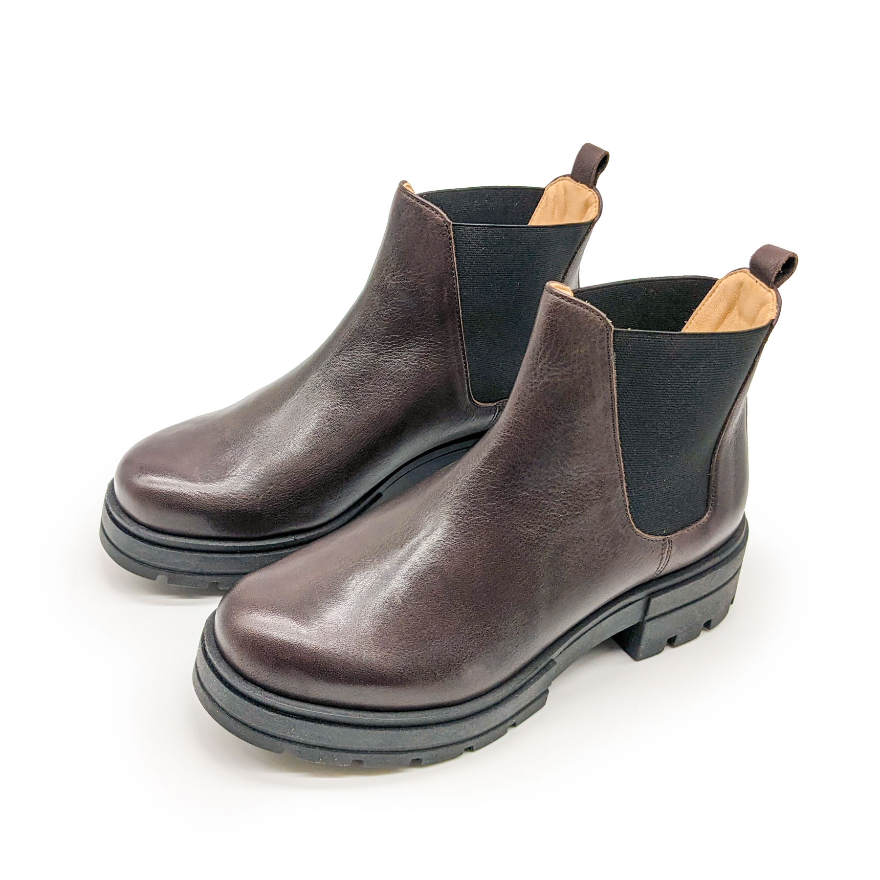 Chunky Boot aus Bioleder