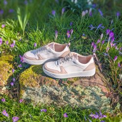 Bio-Sneaker aus Naturleder