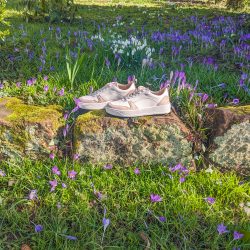 Bio-Sneaker aus Naturleder