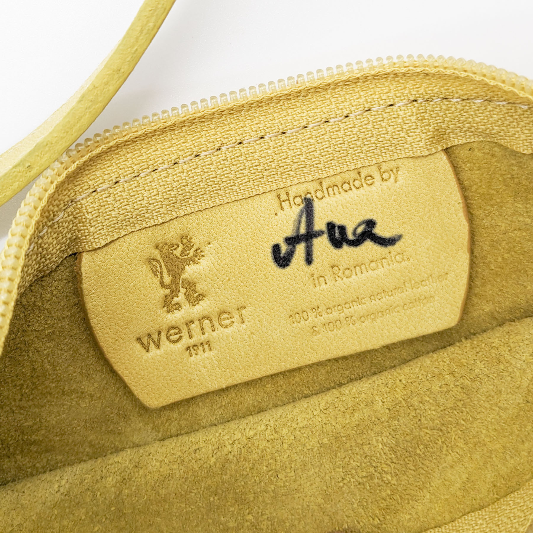 Handtäschchen aus Bioleder